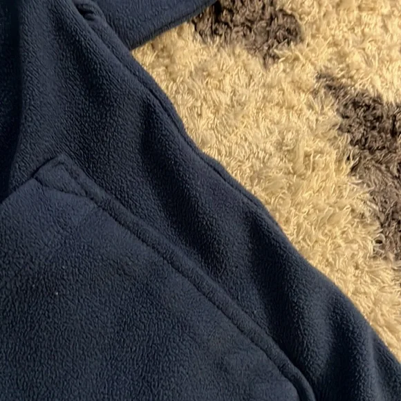 One size fits all blue fleece robe - Picture 9 of 9